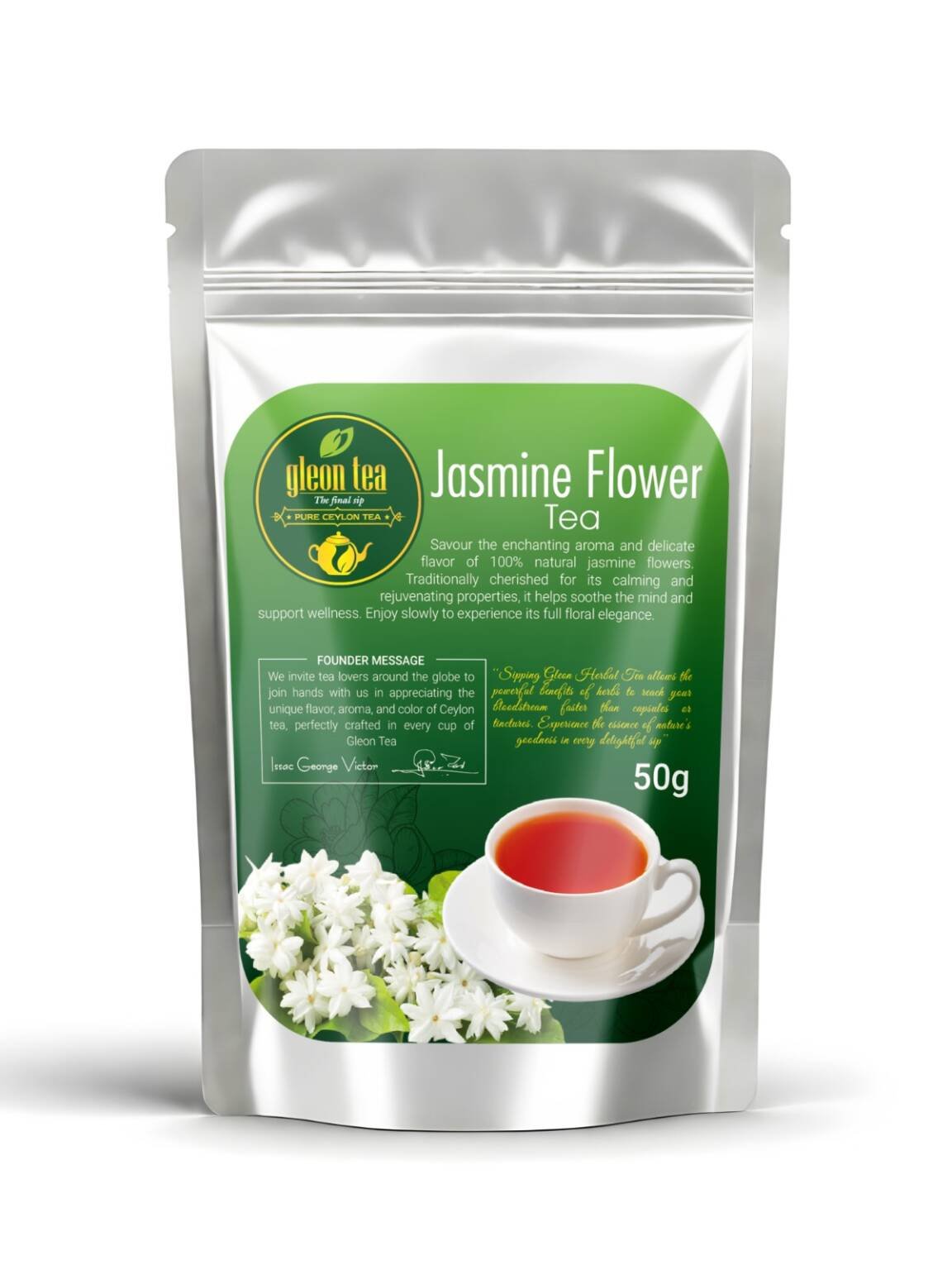 Jasmine Flower  Ceylon Tea