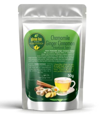 Chamomile Ginger Cinnamon Ceylon Tea