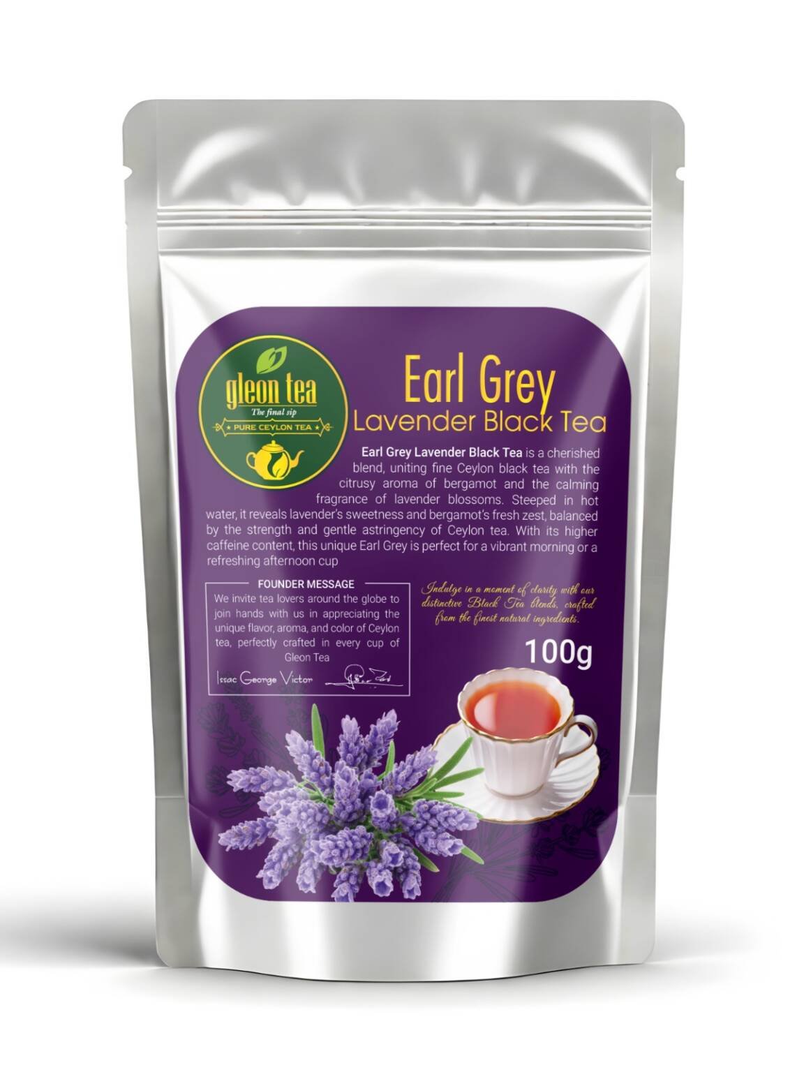 Lavender with Earl Gray Ceylon Tea