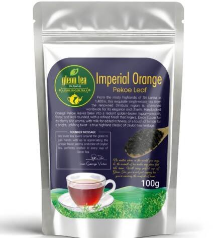 Imperial Orange Pekoe Leaf  Ceylon tea -
