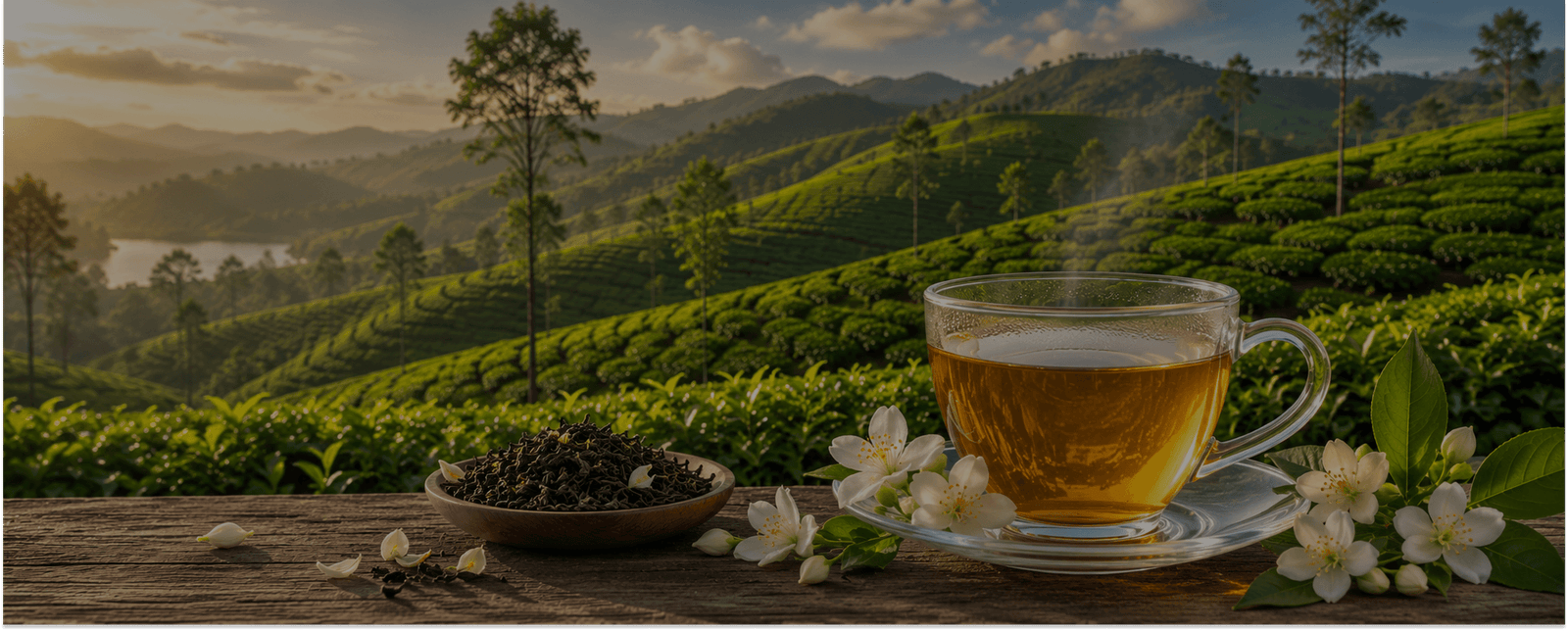 Jasmine Flower Ceylon Tea